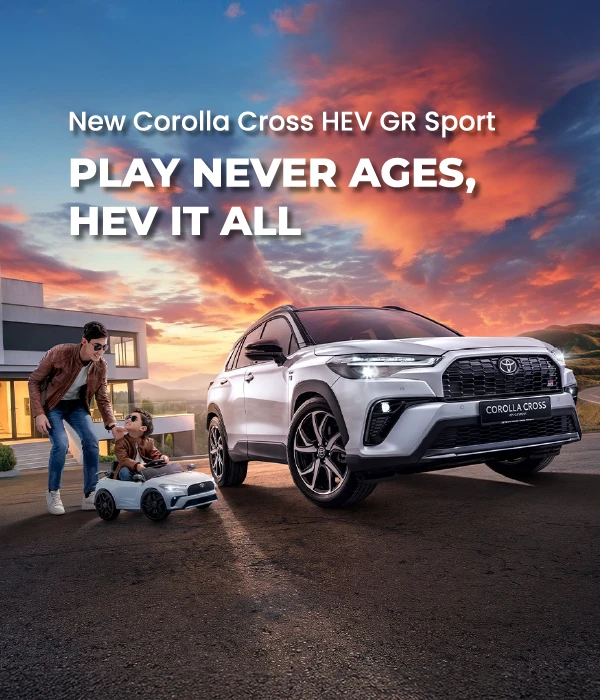 corolla cross mobile banner