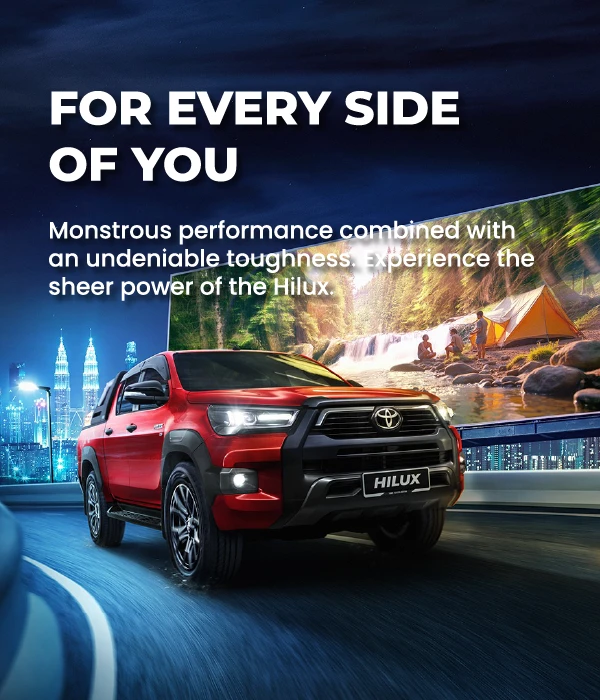hilux mobile banner